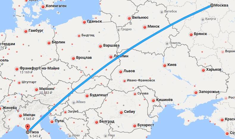 Сколько лететь до минска из москвы и других городов россии. сколько времени лететь из минска до других стран.