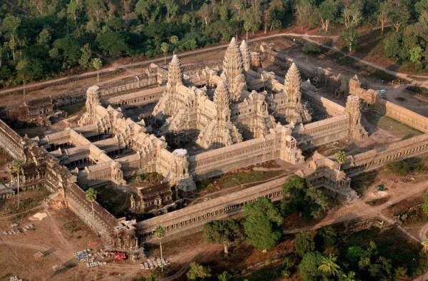 Храмовый комплекс ангкор ват в камбоджи