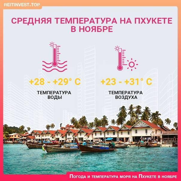 Пхукет осенью, зимой, весной, летом - сезоны и погода на пхукете по месяцам, климат, tемпература