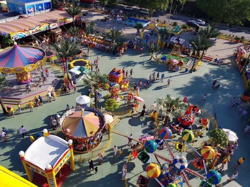 «солнечный остров» — парк для детей и взрослых в анапе