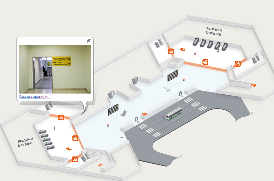 Шереметьево терминал f (svo moscow f, шереметьево 2): схема здания в аэропорту (план, карта), этаж прилета, регистрации вылета, выхода к трапам