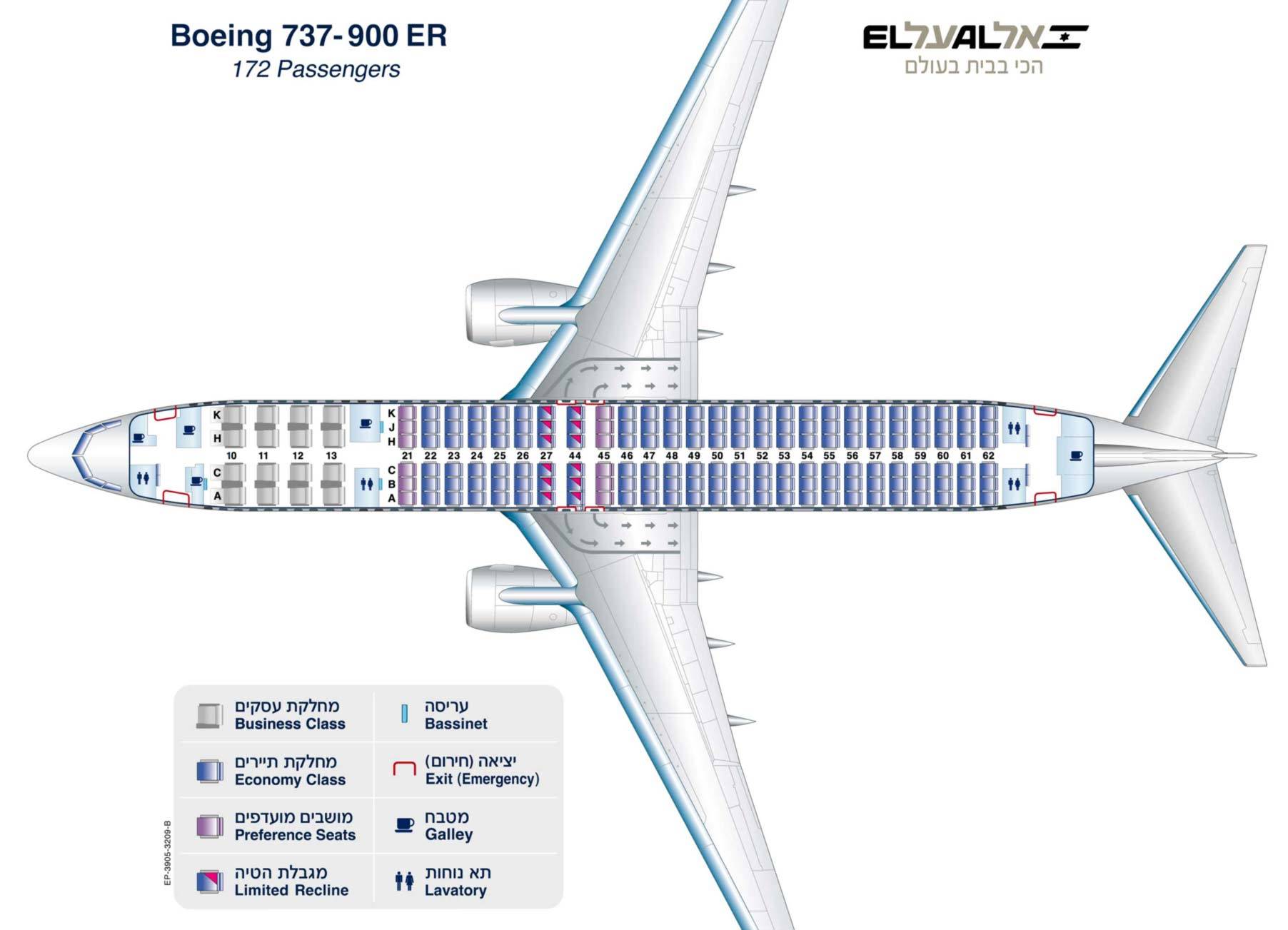 Схема рассадки боинг 737 800