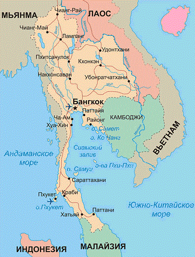 Какой океан в тайланде: описание, особенности и интересные факты