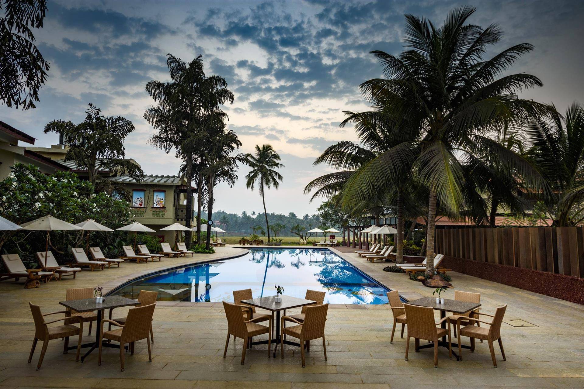 Beleza by the beach hotel in goa, india
