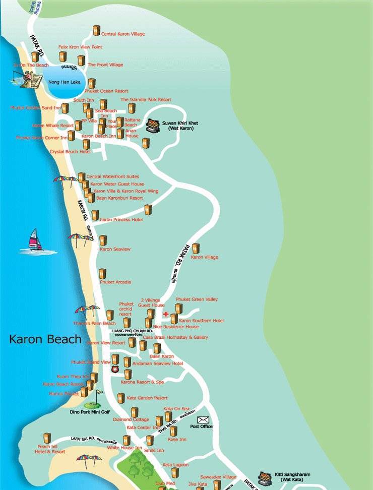 Отели пхукета на карте на русском. Пляж Карон Пхукет на карте с отелями. Карта отелей Карон Бич Пхукет. Пляж Карон Пхукет на карте. Карон Тайланд на карте.