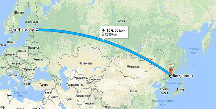 Расстояние от москвы до анталии на самолете в часах