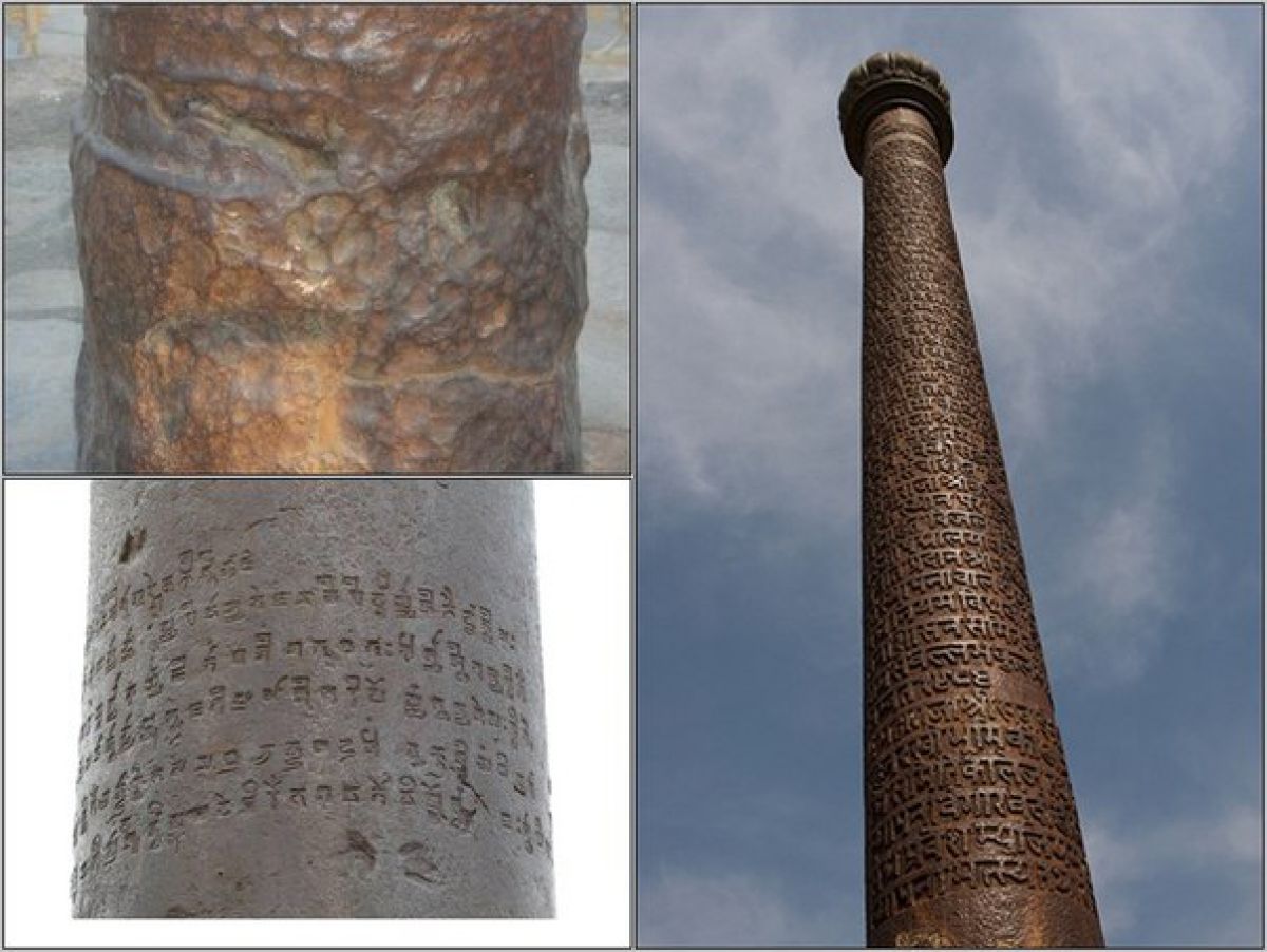 Загадочная колонна из кутб-минара в дели