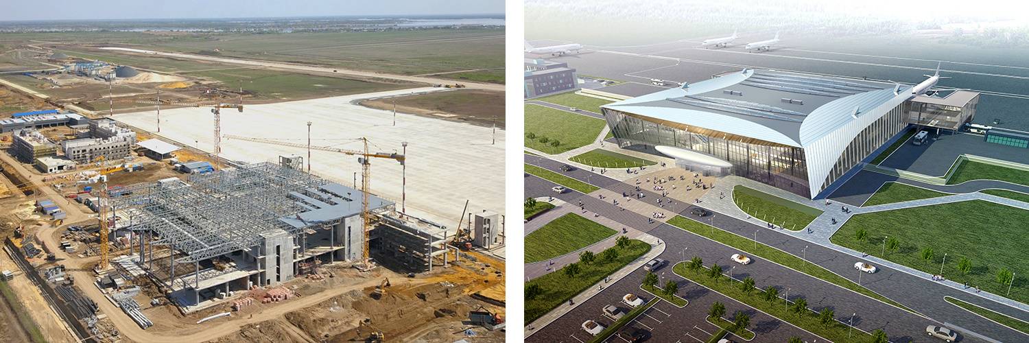 Аэропорт в сабуровке вышел на новый этап строительства