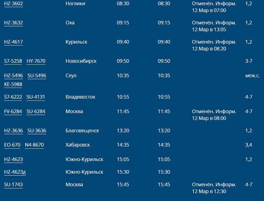 Аэропорт южно-сахалинск (хомутово). информация, билеты, онлайн табло.