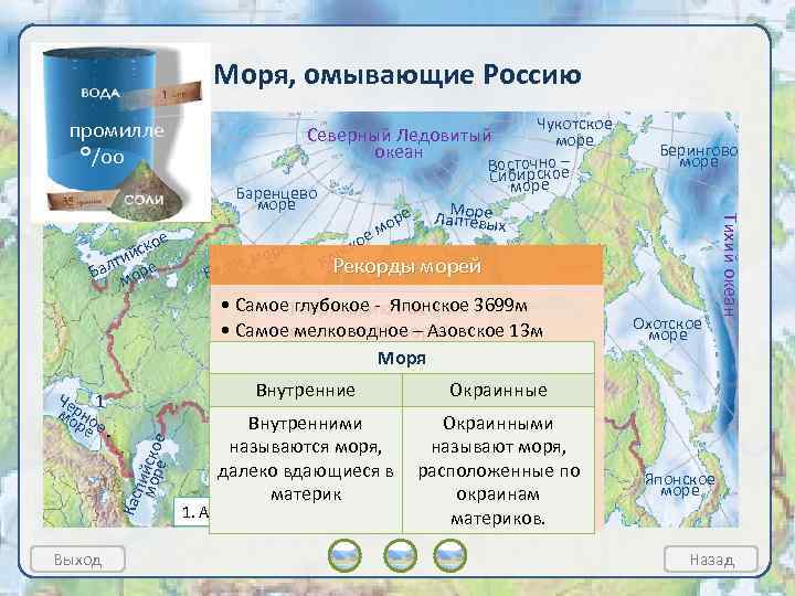 Моря и океаны омывающие Россию на карте. Моря России омывающие Россию. 3 океана омывающие россию