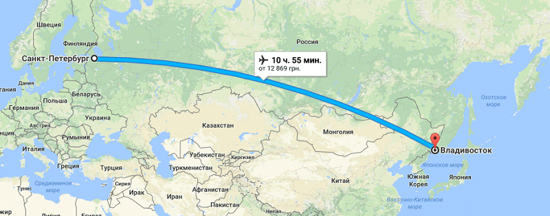 Сколько лететь до сочи из санкт-петербурга
