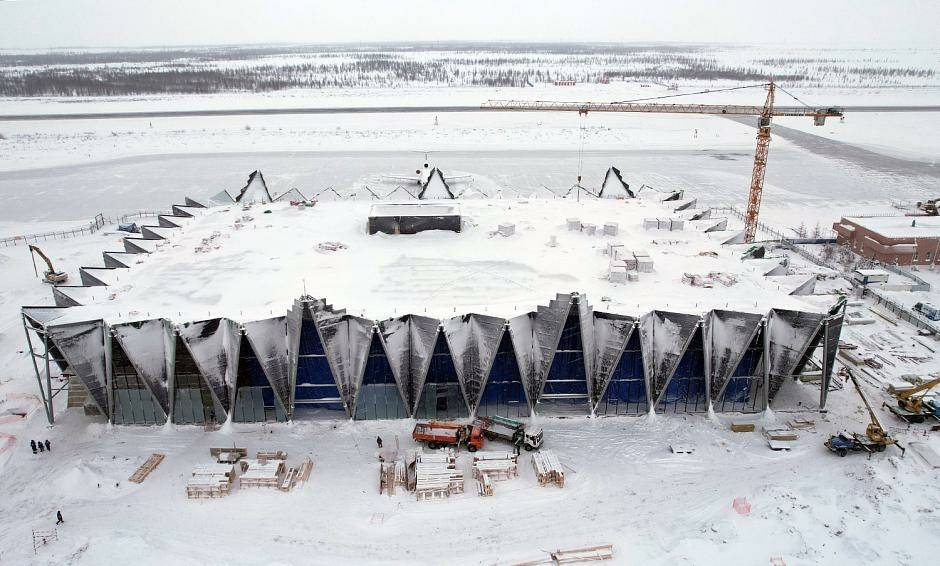 Аэропорт нового уренгоя. от скромного ягельного до самого современного терминала