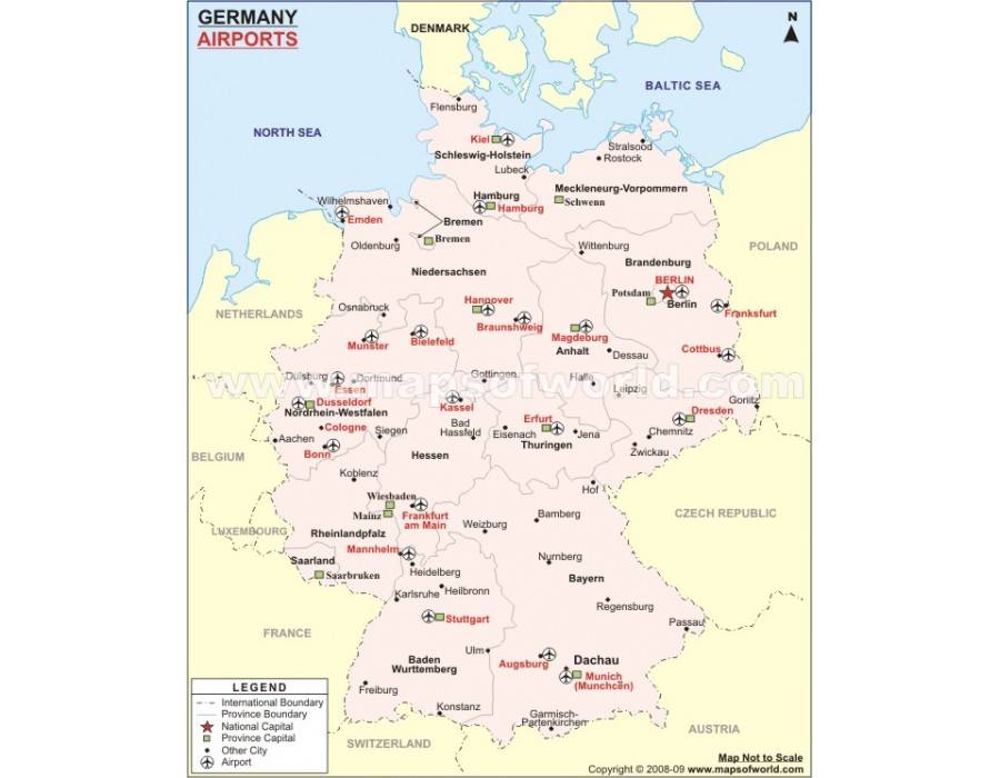 Список аэропортов германии - вики