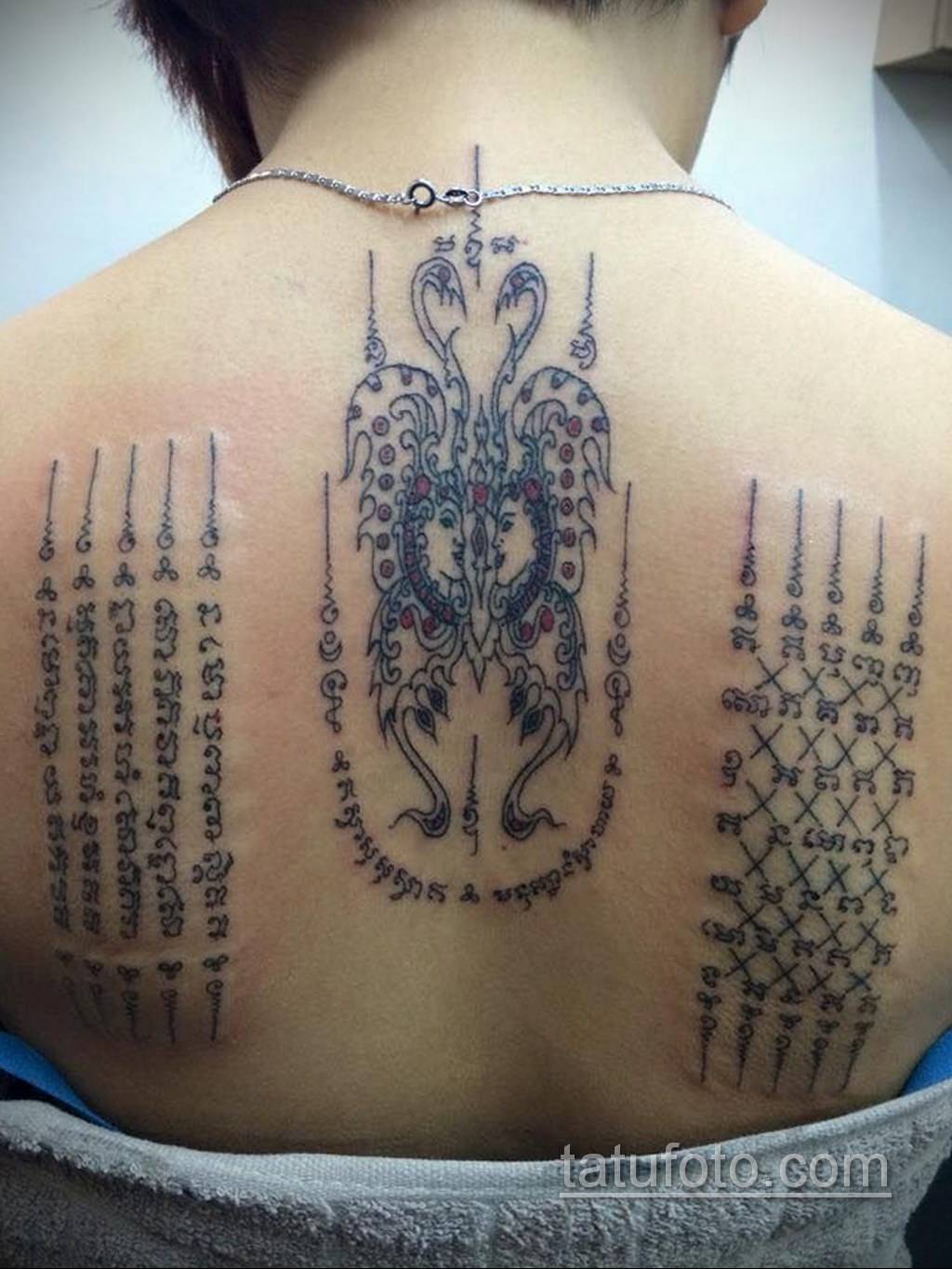 Татуировки сак янт. опыт нанесения в чианг мае