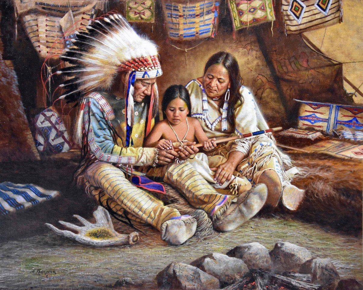 Предки американских индейцев пришли из сибири