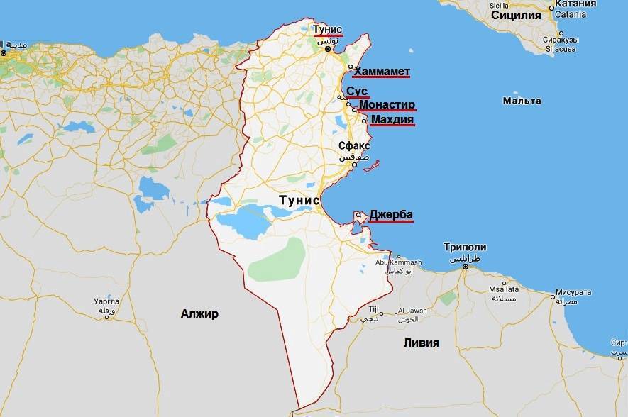 Список аэропортов туниса - gaz.wiki