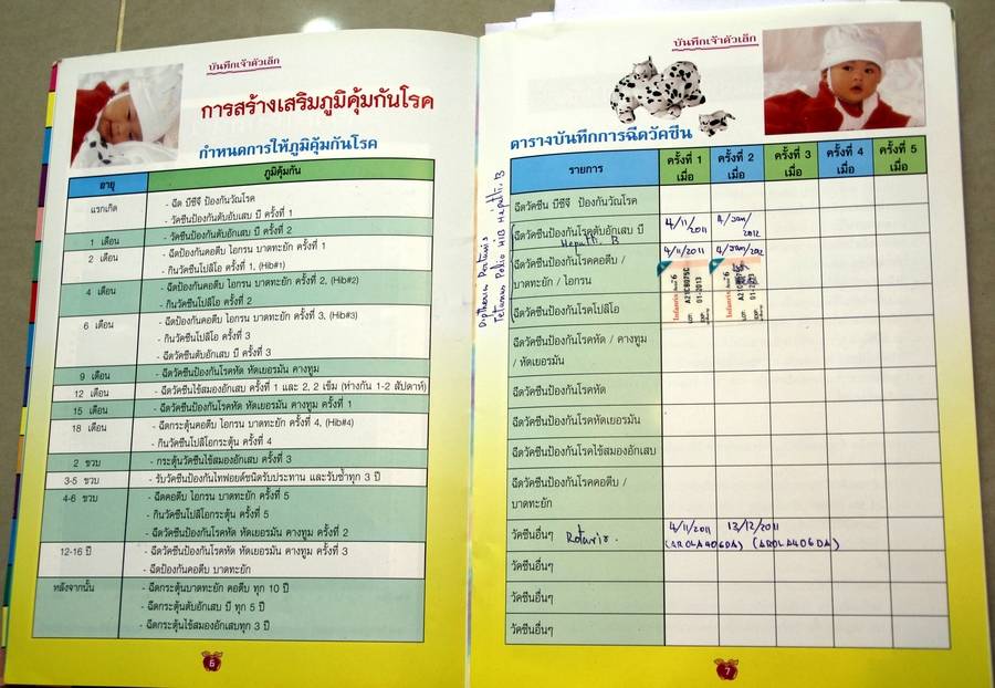 Вакцинация в таиланд