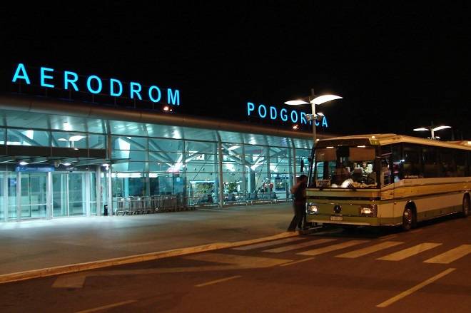 Аэропорты черногории