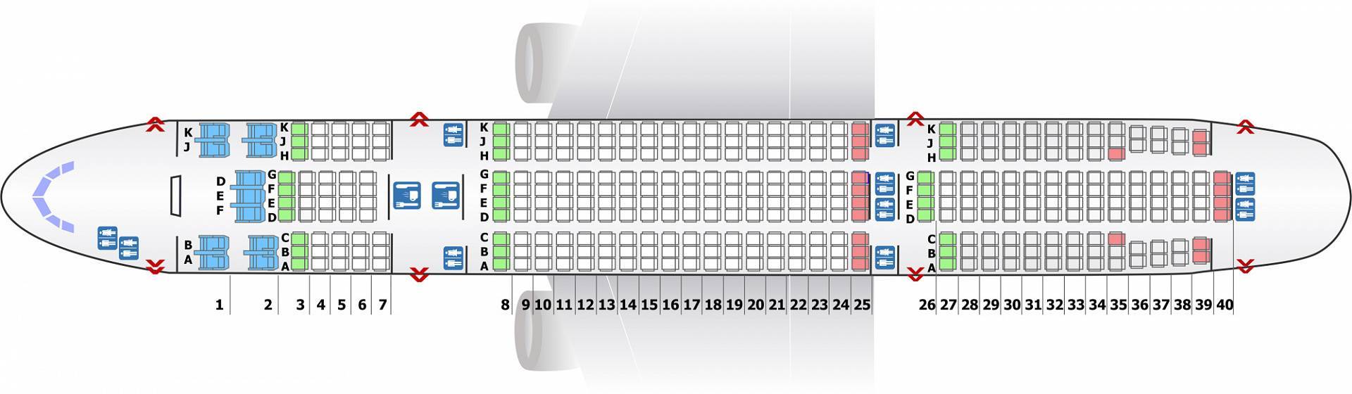 Схема салона и лучшие места boeing 777 аэрофлота | авиакомпании и авиалинии россии и мира