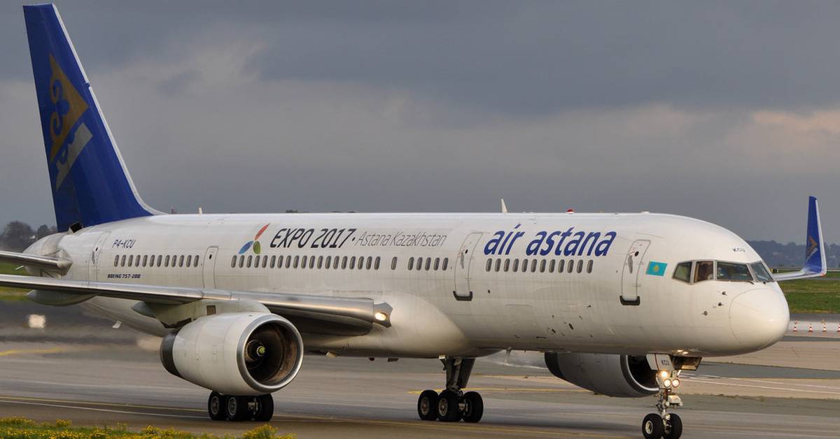 Где зарегистрированы самолёты казахстанских авиакомпаний