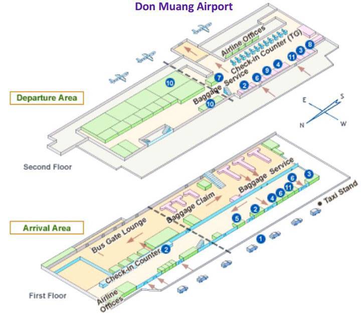 Международный аэропорт дон мыанг
