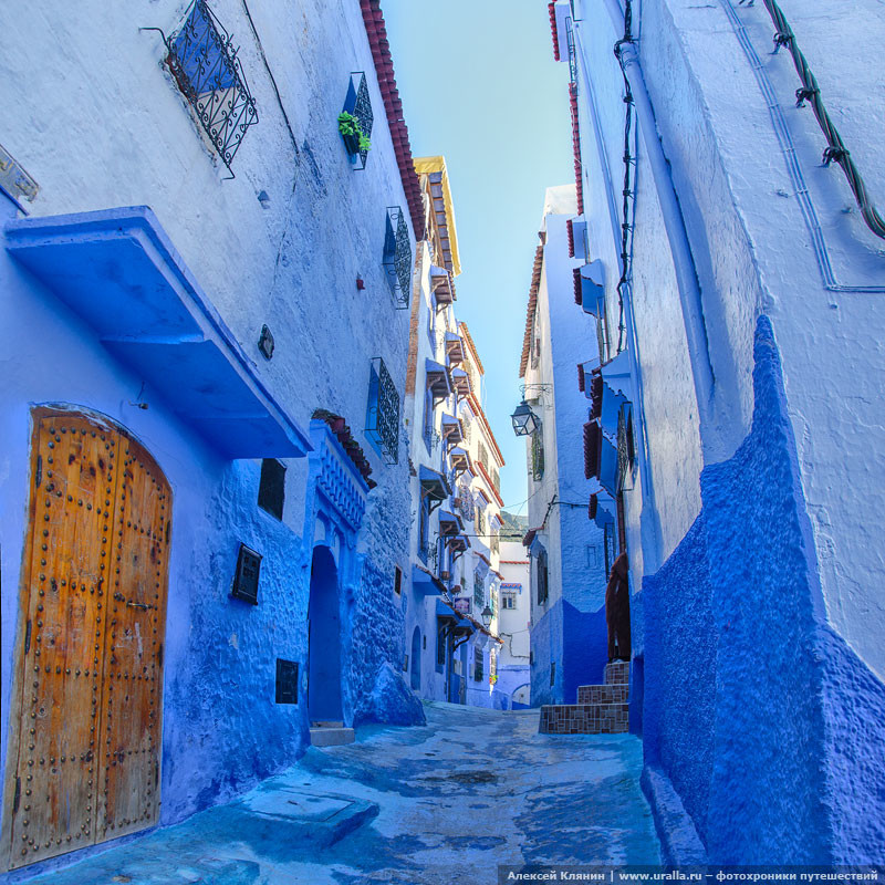 Шефшауэн: синий город в марокко