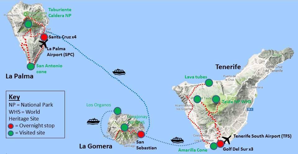 Аэропорты тенерифе на канарских островах