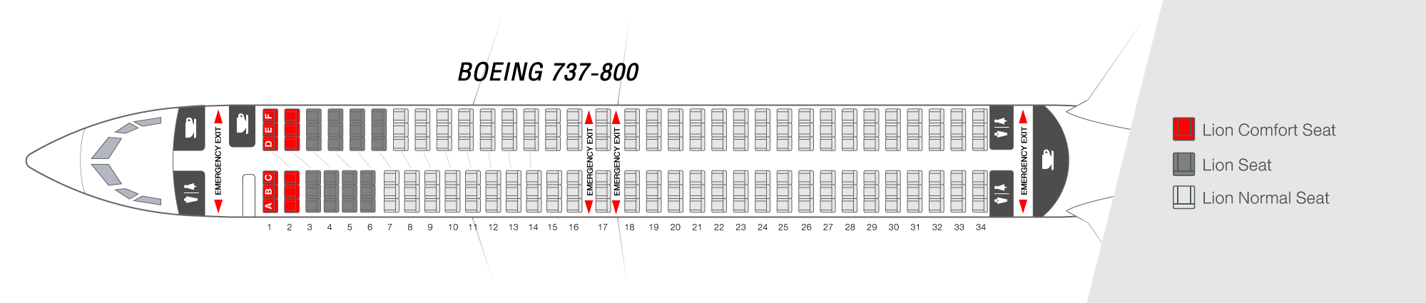 Лучшие места в самолете boeing 737 800 авиакомпании azur air: схема салона