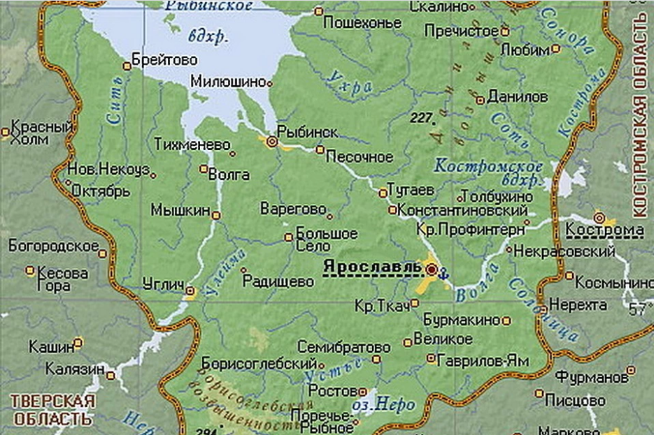 Какие населенные пункты сдали. Карта Ярославской области. Границы Ярославской области на карте. Карта Московской и Ярославской области. Карта Ярославля и Ярославской области.