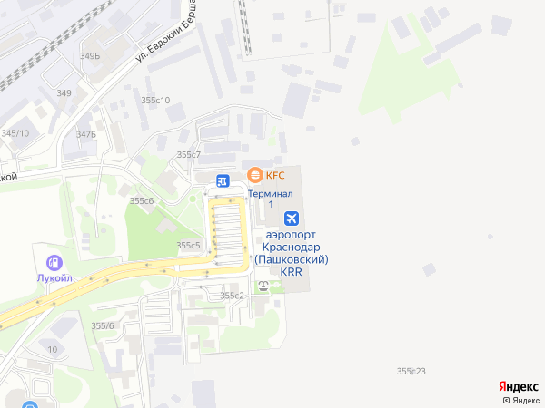 Карта аэропорта краснодара «пашковский»