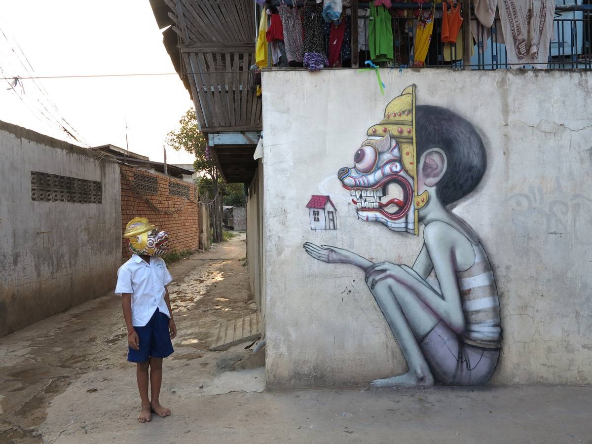 Стрит-арт туры в Пномпене