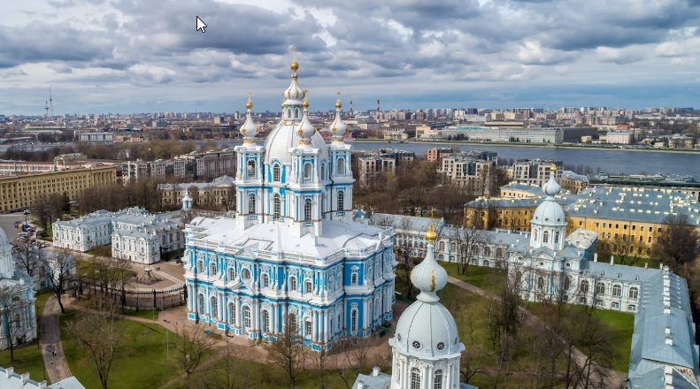 Смольный собор санкт-петербурга