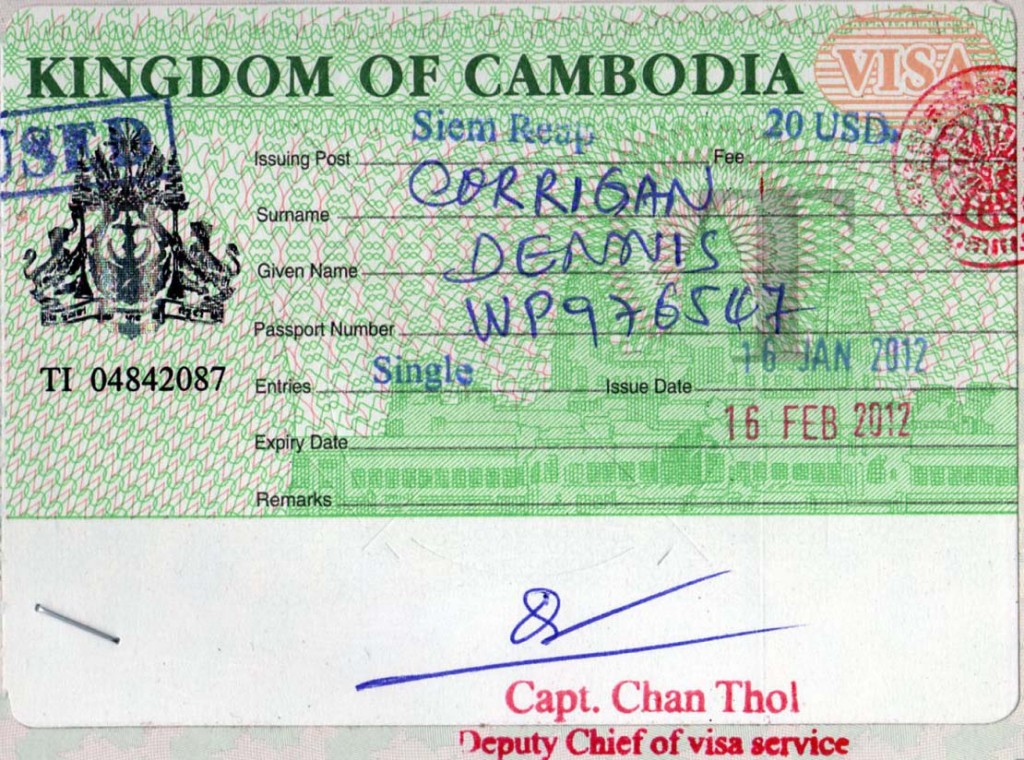 Виза в камбоджу, как получить самостоятельно