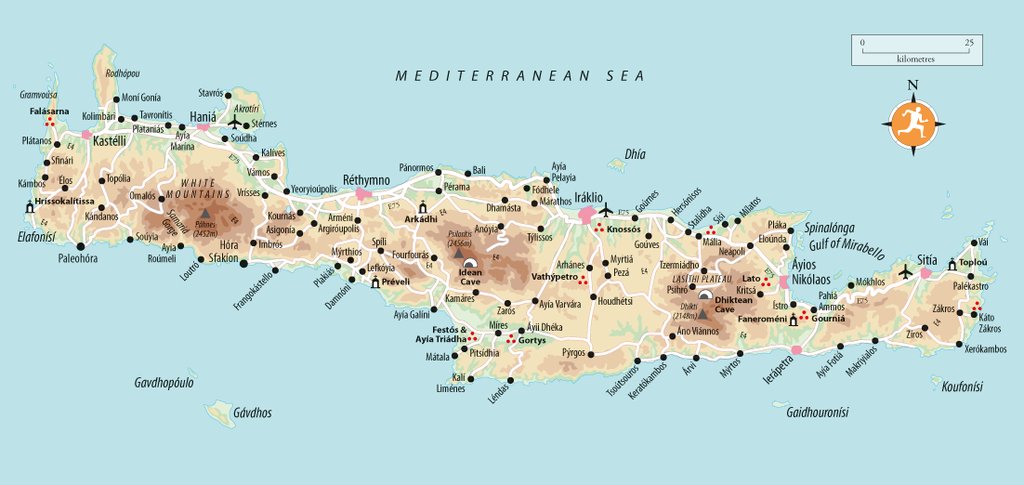 Пляжи крита: фото, обзор и путеводитель