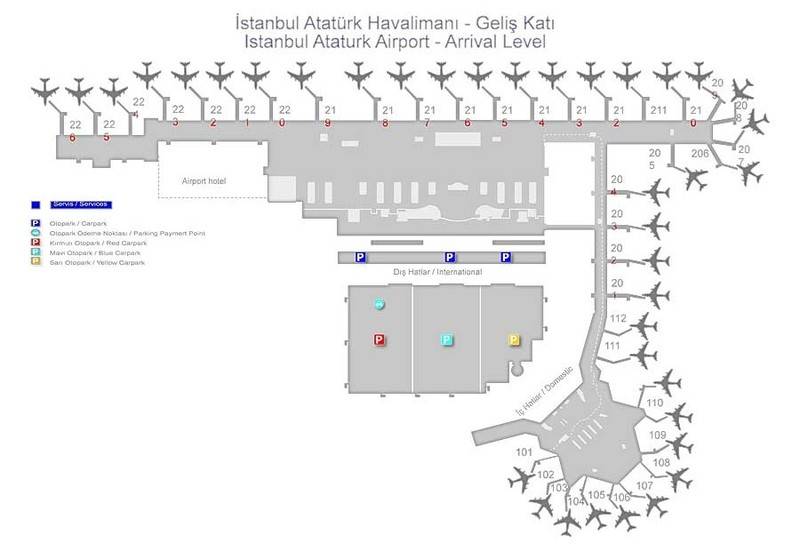 Схема аэропорта стамбула для транзитных пассажиров