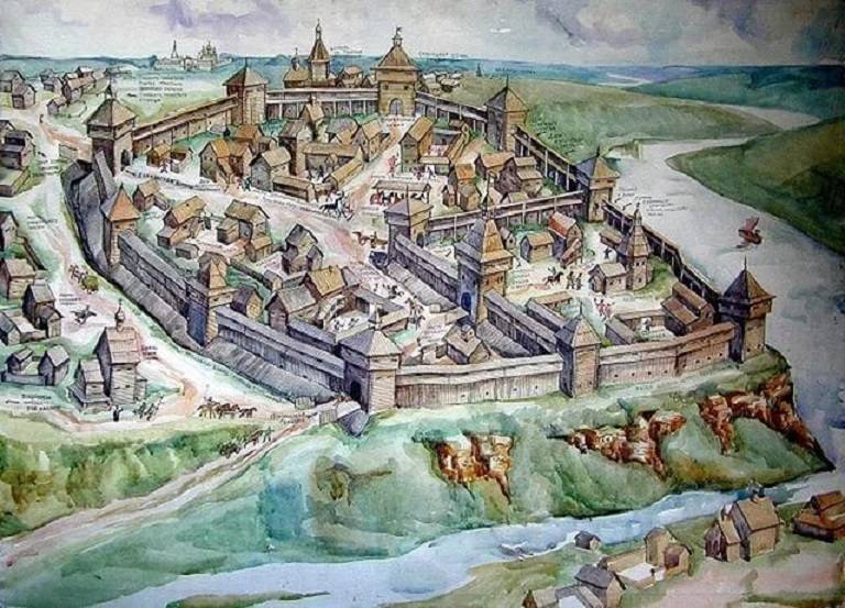 Крепости древней руси