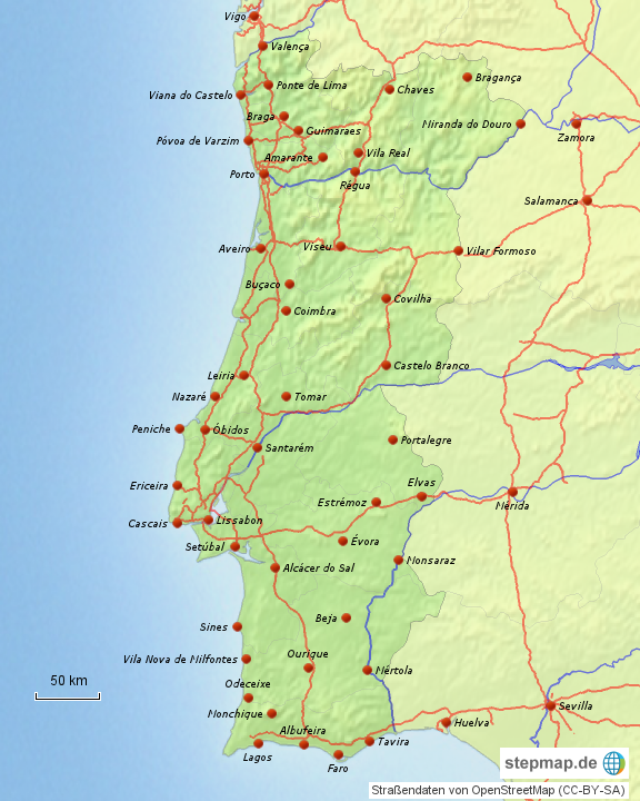 Аэропорты португалии на карте