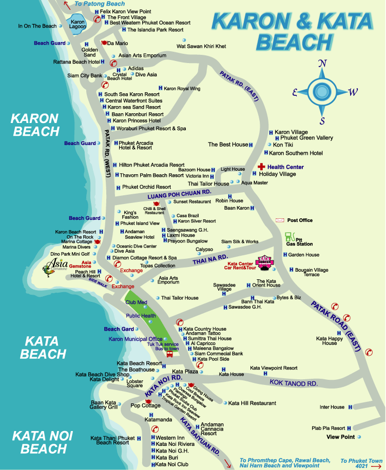 Пляж карон – один из самых популярных пляжей пхукетаolgatravel.com