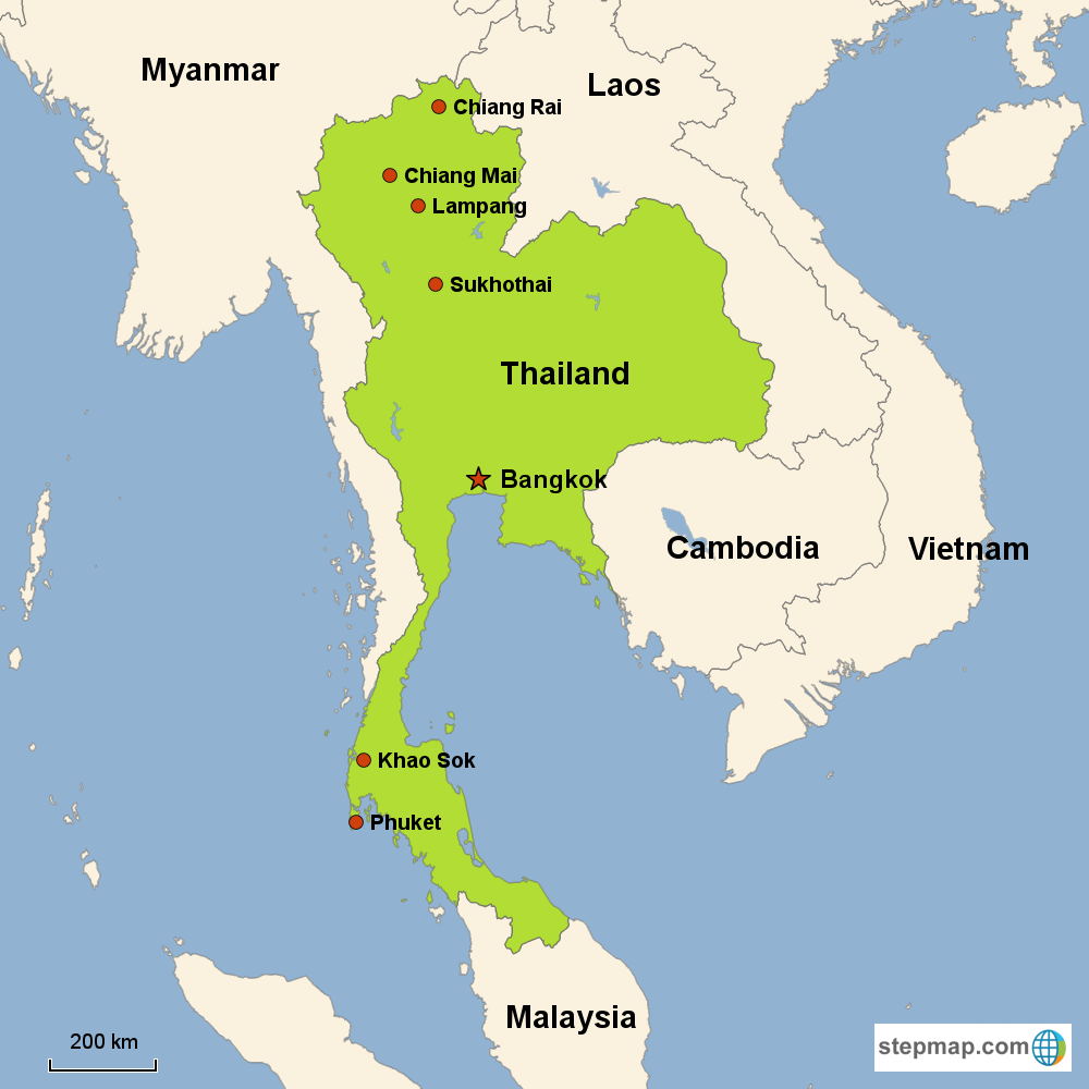 Таиланд где. Тайланд карта географическая. Таиланд политическая карта. Королевство Таиланд на карте. Столица Таиланда на карте.