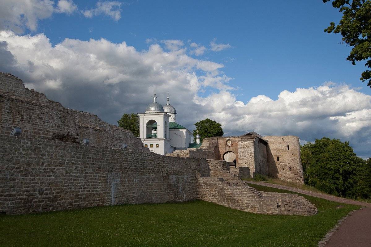 Старинные крепости псковской земли