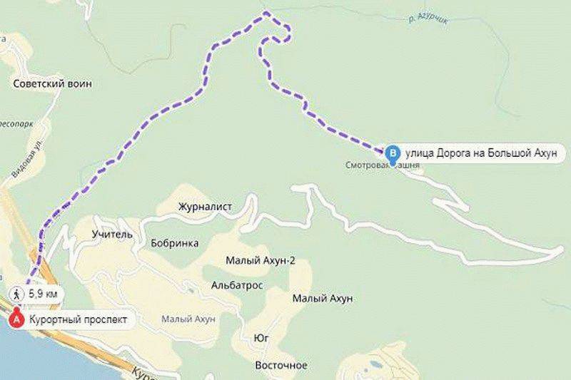 Гора ахун в сочи: как добраться, что интересного, выбор экскурсий