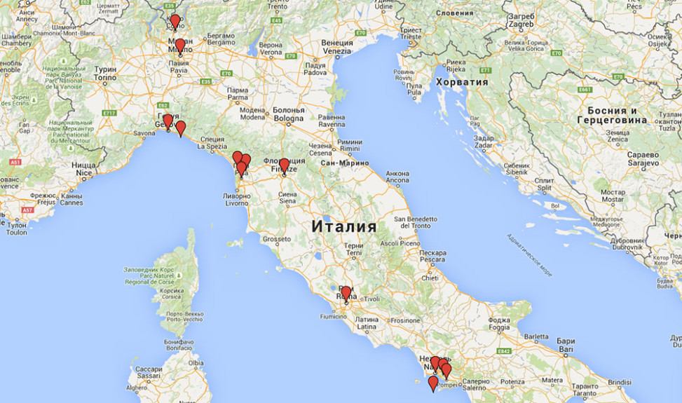 Все об отдыхе и туризме в италии. карты, регионы, достопримечательности, визы, туры, отели