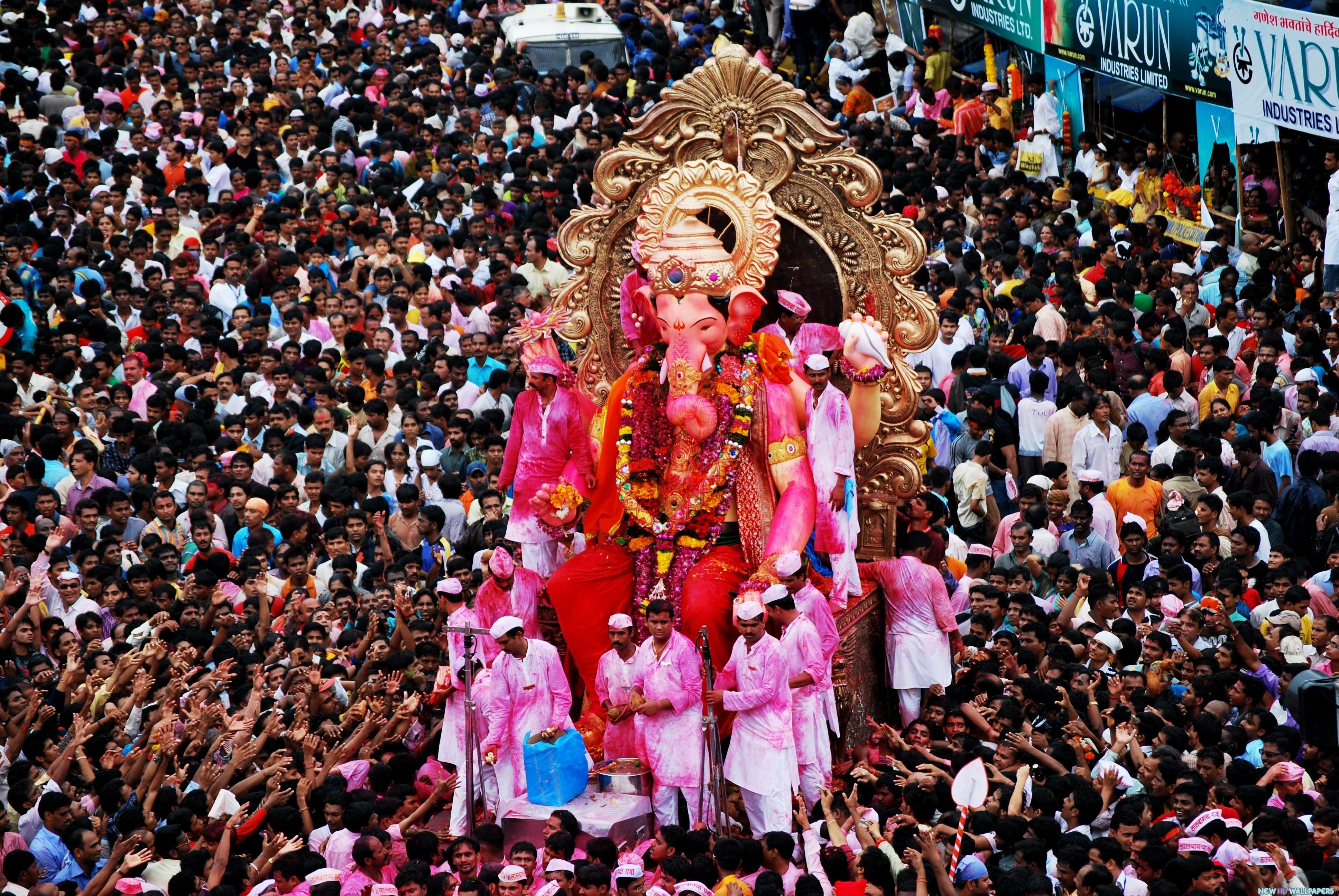 Фестиваль ганеши чатуртхи в индии