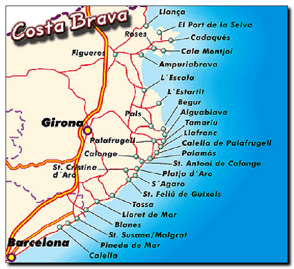 Коста-брава: чем заняться на самом известном побережье испании