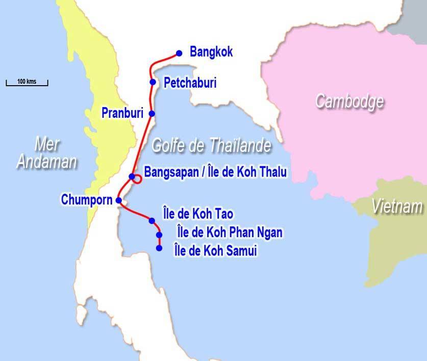 Как добраться из бангкока на острова панган, самуи, тао и обратно