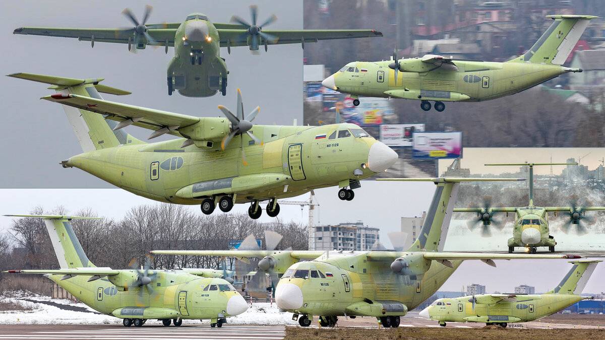 Средний военно-транспортный самолёт ил-214/мта. россия/индия
