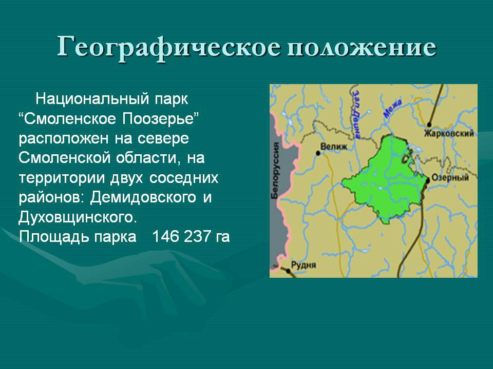 Презентация "географическое положение смоленской области" (9 класс) по географии – скачать проект