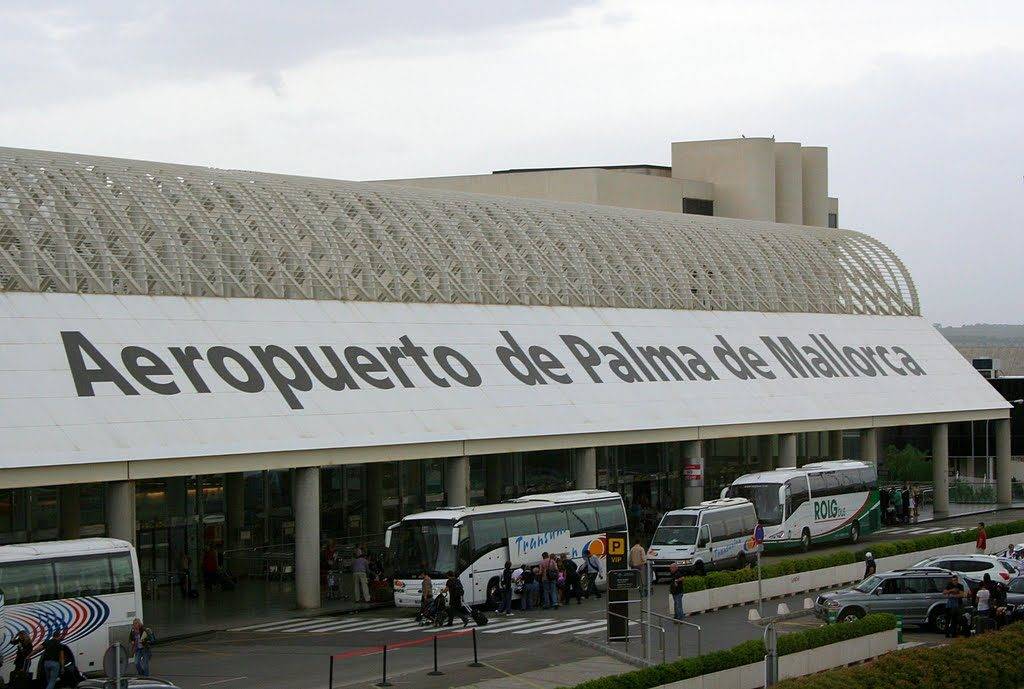 Аэропорта на Майорке в Испании