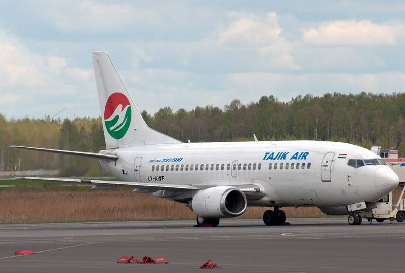 Национальная авиакомпаний таджикистана «tajik air» (таджик эйр)