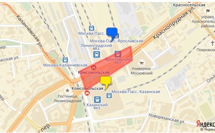 Площадь трех вокзалов – самое гостеприимное место москвы